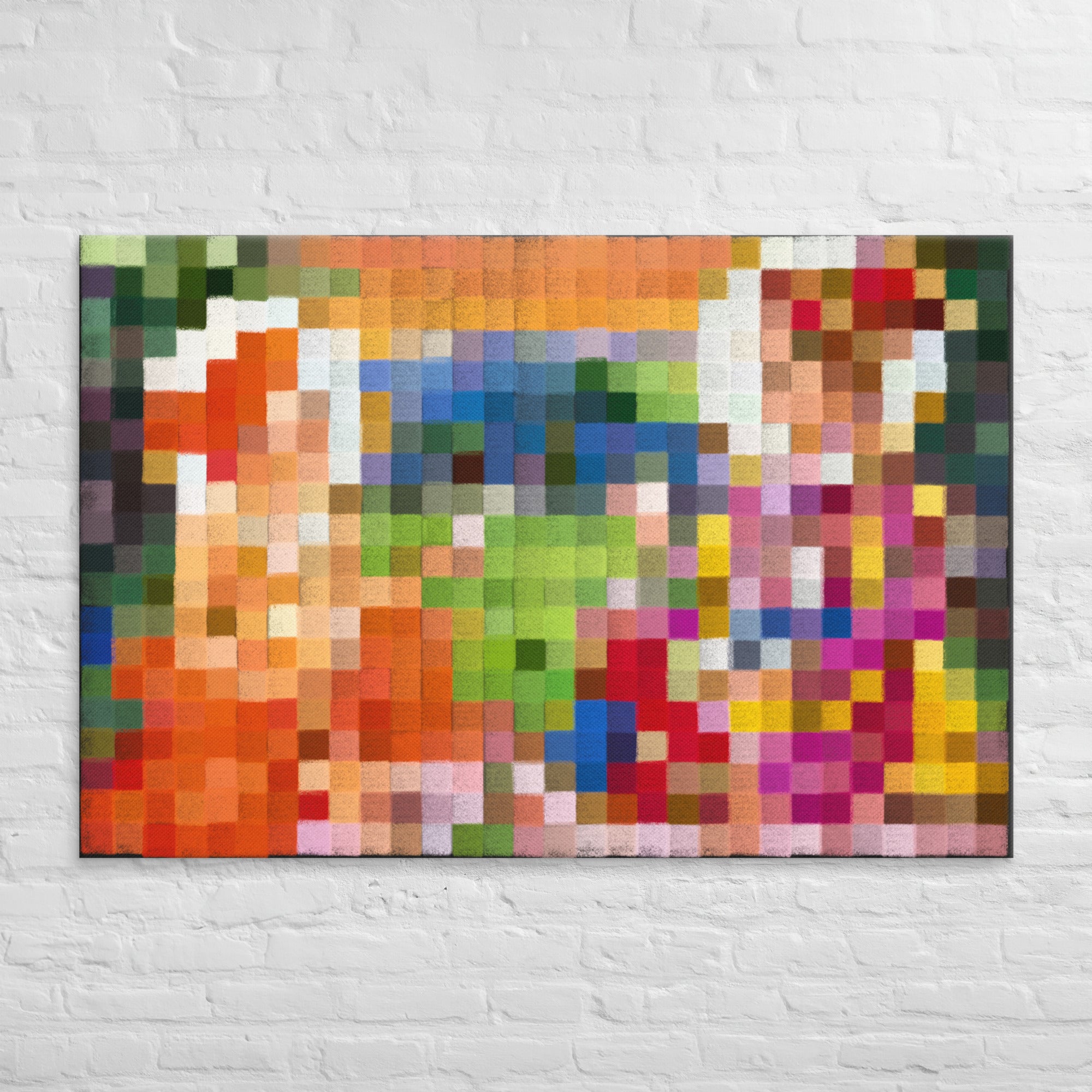 Akshar Purushottam Maharaj devotional wall art featuring the timeless BAPS murti design