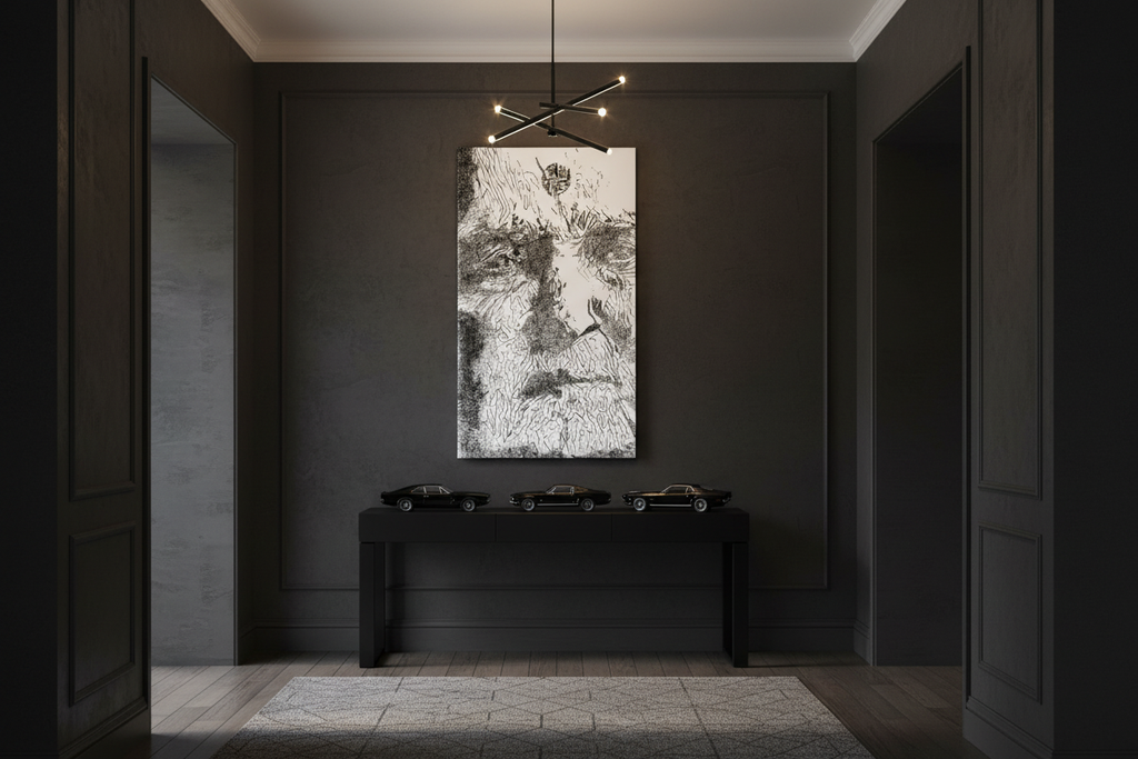 Nail & String Art (Canvas Print) PSM