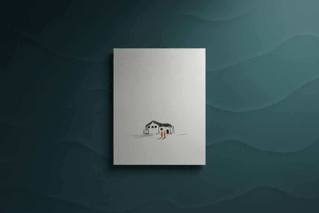 Metal Print on Dark Turquoise Sea Wave Wall