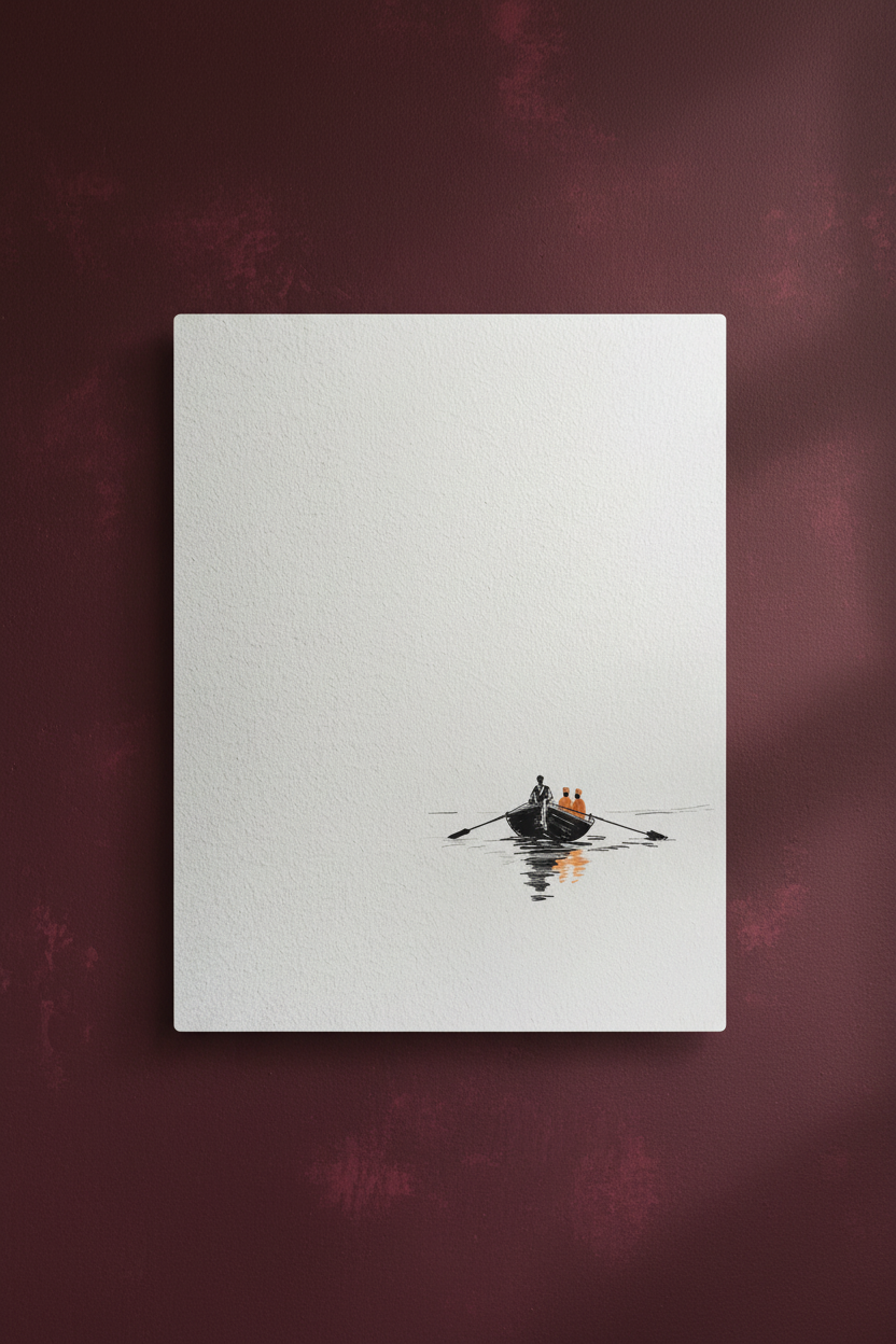 Portrait Metal Print Burgundy Velvet Wall