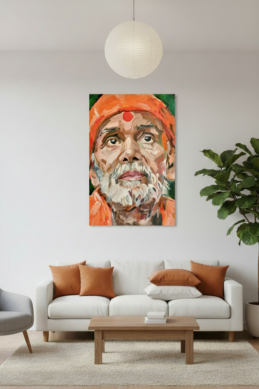 The Serene Presence - Slightly Larger Canvas Mockup